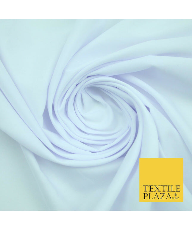 Plain WHITE KT 4000 Cotton Fabric Material Made in Thailand Funeral 45" Wide2842