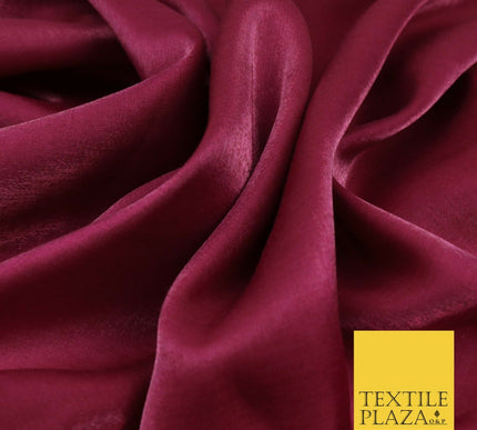 DARK RASPBERRY Soft Smooth Silky Shimmer Polyester Woven Fabric LiningSalwar1495