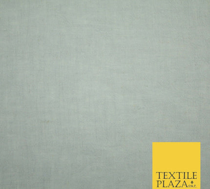 Lilac Grey Premium Plain Cotton Linen Fabric Material Fashion Craft Curtain 2211