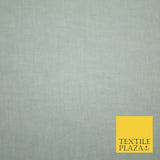 Lilac Grey Premium Plain Cotton Linen Fabric Material Fashion Craft Curtain 2211