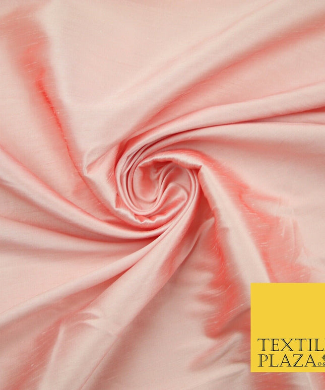 Soft Faux Dupion Two Tone Shotgun Raw Silk Dress Bridal Craft Curtain Fabric 44"
