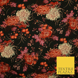 Mix Floral Animal Abstract Printed Fine Crepe Polyester Summer Dress Fabric 58"