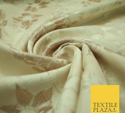 Luxury Blush Cream Cloudy Floral Textured Jacquard Fabric Waistcoats Blazer 2848