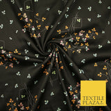Floral Animal Abstract Printed Cotton Sateen Lawn Summer Dress Fabric Flower 58"