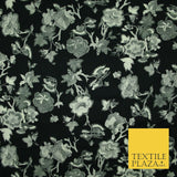Floral Animal Abstract Printed Cotton Sateen Lawn Summer Dress Fabric Flower 58"