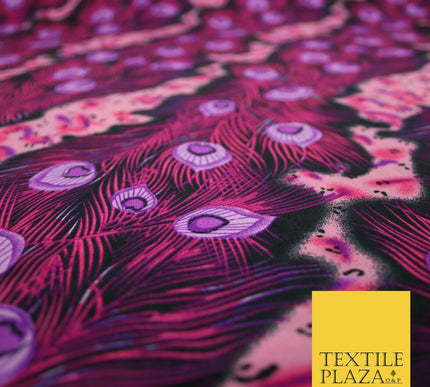 Mix Floral Animal Abstract Printed Fine Crepe Polyester Summer Dress Fabric 58"