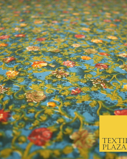Mix Floral Animal Abstract Printed Fine Crepe Polyester Summer Dress Fabric 58"