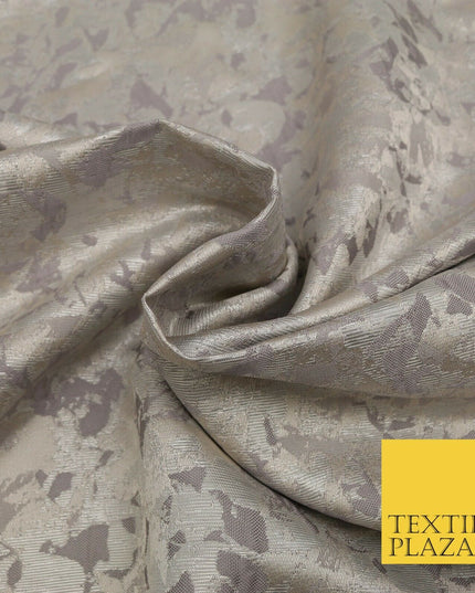 MAUVE Luxury Abstract Metallic Weave Textured Brocade Jacquard Dress Fabric 1681