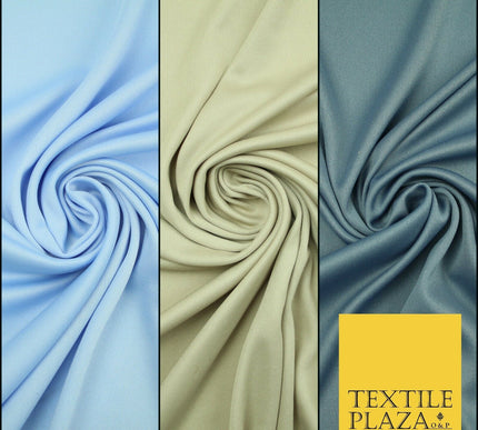 Blue Champagne Soft Smooth Plain Stretch Lycra Jersey Fabric ITY Dress Craft