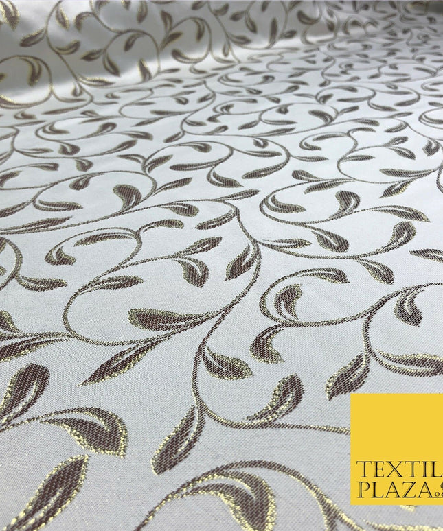 Luxury BURGUNDY Swirl Leaf Jacquard Fabric Fancy Waistcoats Jackets 56" AC800