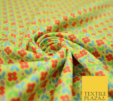 Floral Animal Printed Fine Silky Satin Crepe Polyester Summer Dress Fabric Shiny