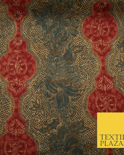 Waffle Diamond Sunflower Ornate 1/2 Panama Canvas Fabric Sofa Upholstery Curtain