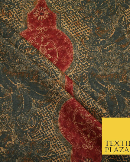 Waffle Diamond Sunflower Ornate 1/2 Panama Canvas Fabric Sofa Upholstery Curtain
