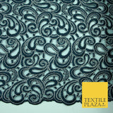 Infinite Paisleys Scalloped Net Lace Bridal Bridesmaid Wedding Dress Fabric