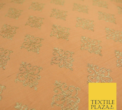 Luxury Classic Damask Ornamental Woven Brocade Dress Fabric Waistcoat Ethnic