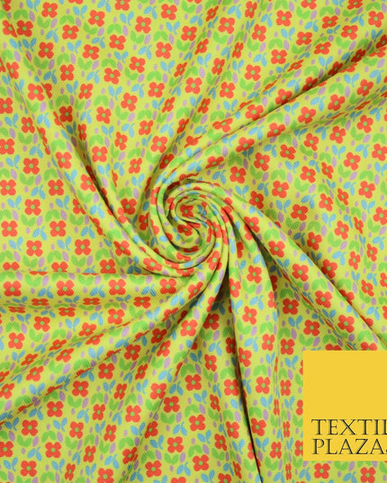 Floral Animal Printed Fine Silky Satin Crepe Polyester Summer Dress Fabric Shiny