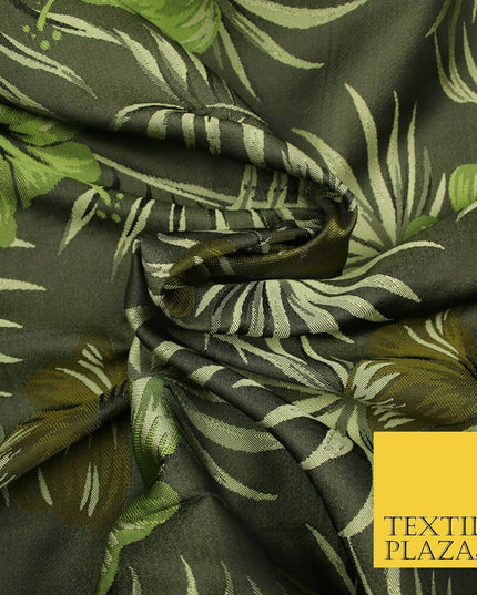 Luxury "Tropical Breeze" Stylish Trendy Jacquard Dress Fabric Waistcoat