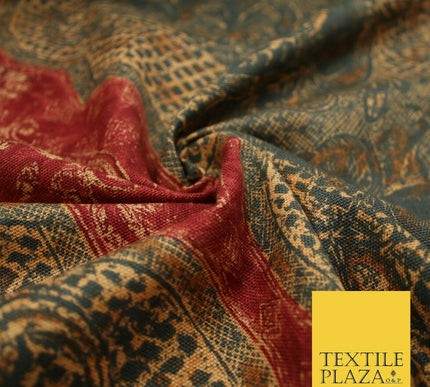 Waffle Diamond Sunflower Ornate 1/2 Panama Canvas Fabric Sofa Upholstery Curtain