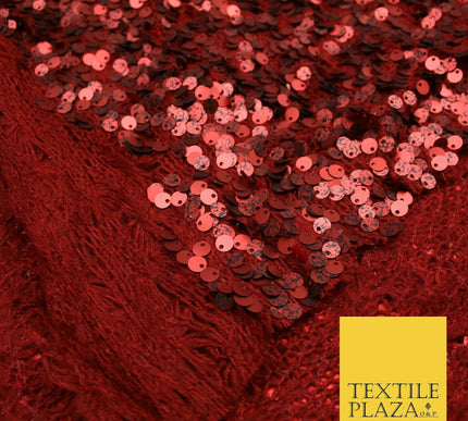 Luxury Intense Matte Tiger Sequin Mix Loose Knit Fabric - Sparkle Dress Fancy