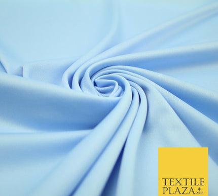 Blue Champagne Soft Smooth Plain Stretch Lycra Jersey Fabric ITY Dress Craft
