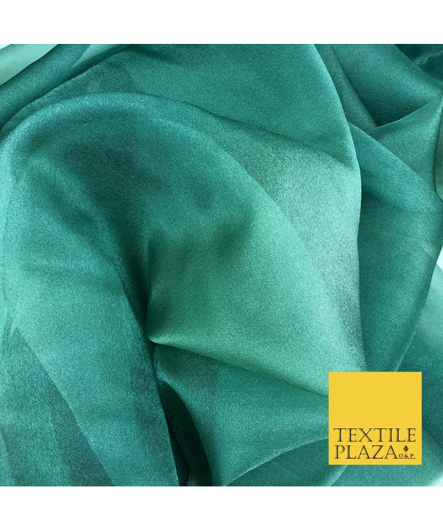 FOREST GREEN Crystal Organza Bridal Wedding Dance Dress Veil Fabric 60" B1013
