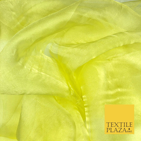 FLO LIME Crystal Organza Bridal Wedding Dance Dress Veil Fabric 60" B1010