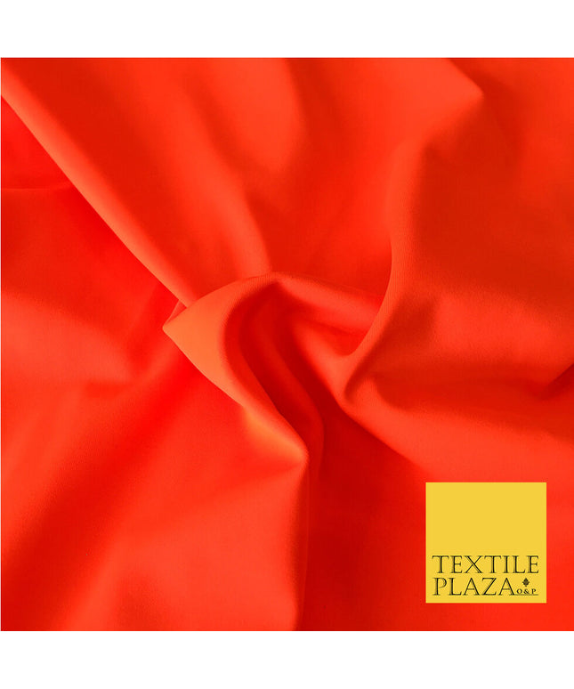 FLO ORANGE Premium SCUBA Fabric with Stretch - Swimwear Water-Resistant 58" 2197