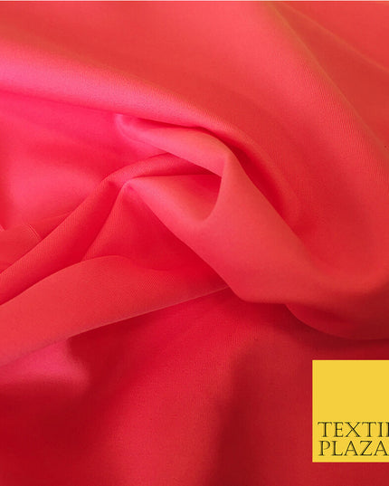 SALMON PINK Premium SCUBA Fabric with Stretch - Swimwear Water Resistant 2202
