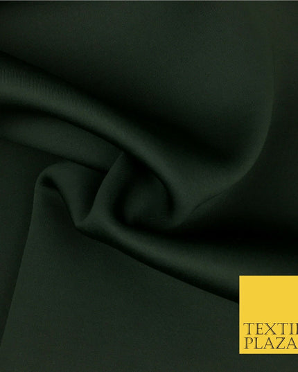 BOTTLE GREEN Premium Neoprene Fabric - Scuba Foam Dress Craft Cases 150cm SB129