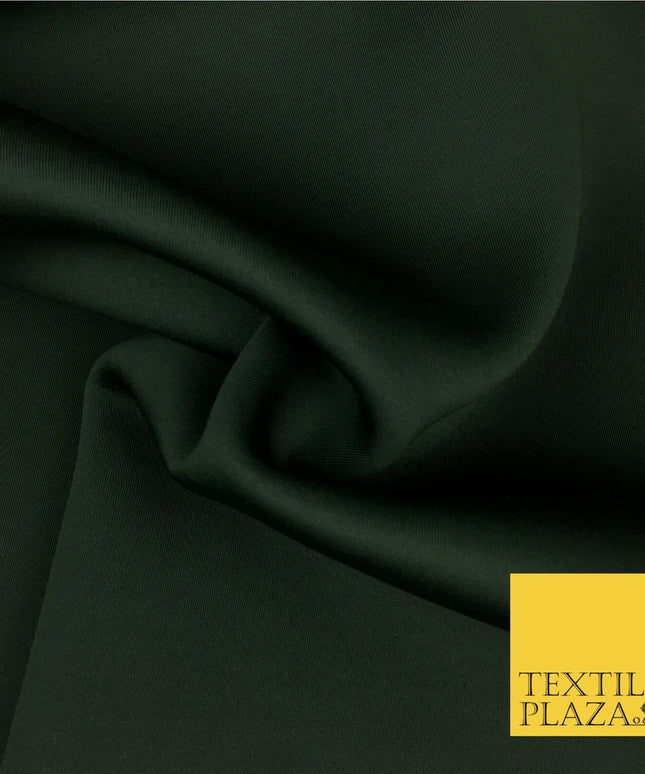 BOTTLE GREEN Premium Neoprene Fabric - Scuba Foam Dress Craft Cases 150cm SB129