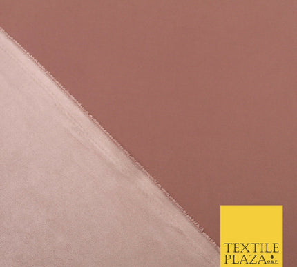 MINK Luxury Smooth Suede Backed Neoprene Fabric Material - Scuba 150cm 1654