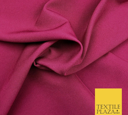 Wine Premium Plain Bi Stretch Fabric - Uniform Suit Trousers 58" SA248