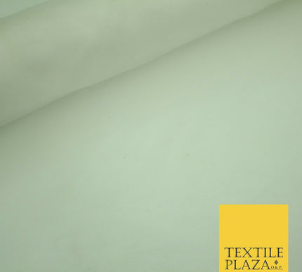 IVORY / WHITE Premium Plain Organza Fabric Dress Curtains 280cm EXTRA WIDE 2805