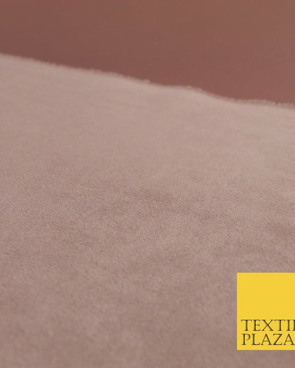 MINK Luxury Smooth Suede Backed Neoprene Fabric Material - Scuba 150cm 1654