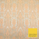 Luxury Grande Damask Ornamental Brocade Dress Fabric Waistcoat Ethnic Cushions