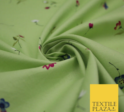 JOHN KALDOR FABRICMAKER Small Flower Pure Cotton Print Fabric Summer Dress Craft