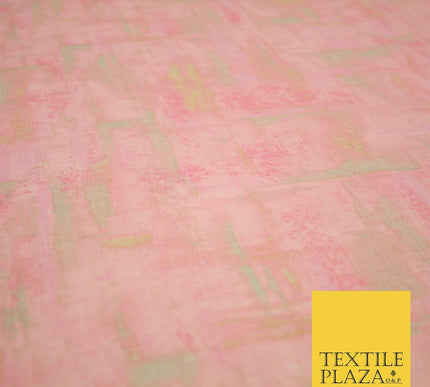 Abstract Negative Vintage Summer Luxury 100% Printed Floral Cotton Linen Fabric