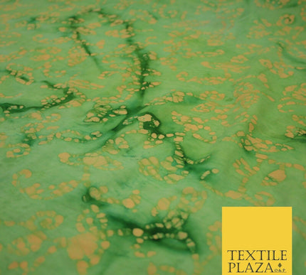 BATIK Tie Dye Bright Colours 100% Cotton Lawn Paisley Print Fashion Fabric Craft