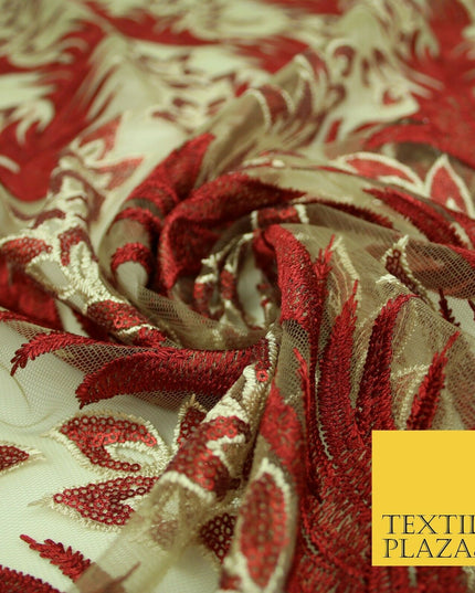 Shimmer Sequin Embroidered Net 5 YARDS AFRICAN LACE ASO EBI Wedding Dress Fabric