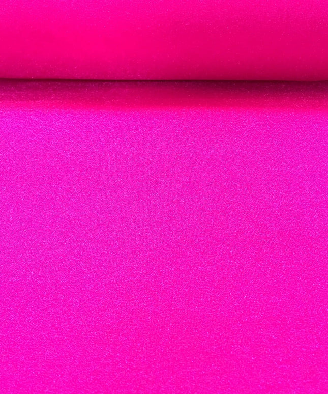HOT PINK Premium Japanese Crystal Organza Bridal Wedding Veil Glitter QA174