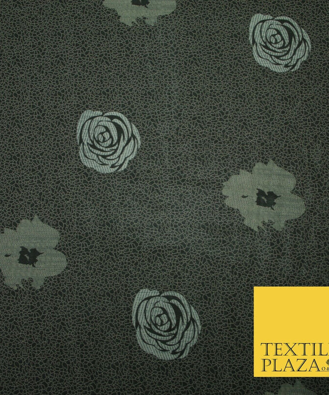 New High Quality Floral Abstract Flowers Tropical Printed Georgette Dress Fabric