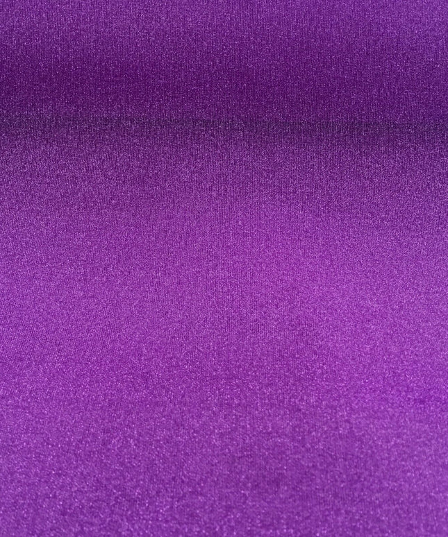 PURPLE Premium Japanese Crystal Organza Bridal Wedding Veil Glitter Fabric QA176