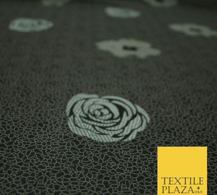 New High Quality Floral Abstract Flowers Tropical Printed Georgette Dress Fabric