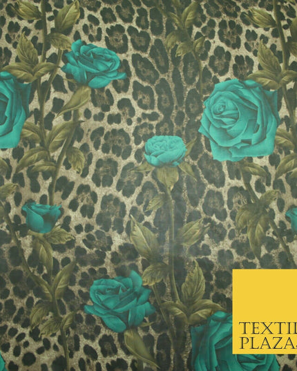 New High Quality Floral Abstract Flowers Tropical Printed Georgette Dress Fabric