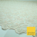 Threadwork Diamonte Embroidery Net Lace Bridal Bridesmaid Wedding Dress Fabric