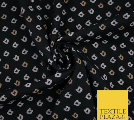 High Quality Floral Abstract Spun Rayon Viscose Dress Print Fabric Craft Summer