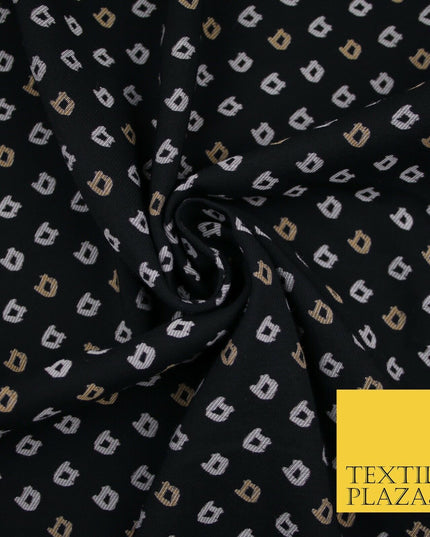 High Quality Floral Abstract Spun Rayon Viscose Dress Print Fabric Craft Summer