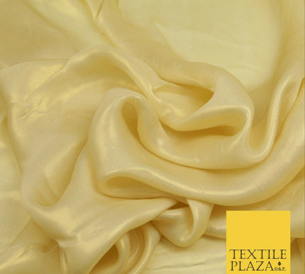 WARM GOLD Fine Silky Metallic Shimmer Satin Georgette Dress Fabric Drape 1420