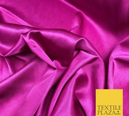 CERISE PINK Silky Crepe Back Satin- Dress Wedding Prom Bridal 58" - SC495