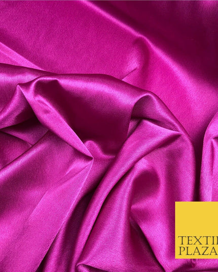 CERISE PINK Silky Crepe Back Satin- Dress Wedding Prom Bridal 58" - SC495